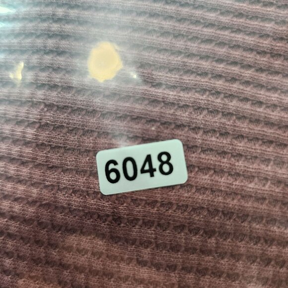 Womens Natural Reflections Maroon Sweatshirt Waffle Knit Pullover Cowl Neck M - Picture 13 of 13